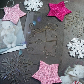 Трафарет - Подарок Трафарет - Подарок