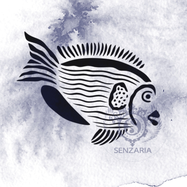 Трафарет - Рыба хирург