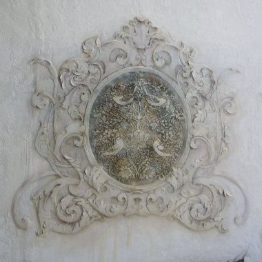 Трафарет - Клубничный воришка овал Трафарет - Клубничный воришка овал